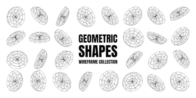 와이어 프레임 라인 된 모양 전망 mesh 3d 그리드 낮은 폴리 기하학적 요소 레트로 미래주의 디자인 요소 y2k 증기파 및 합성파 스타일 터 일러스트레이션