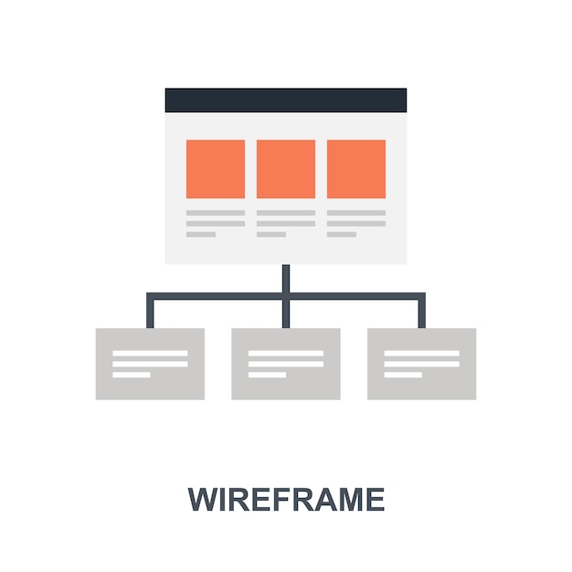 Vector wireframe