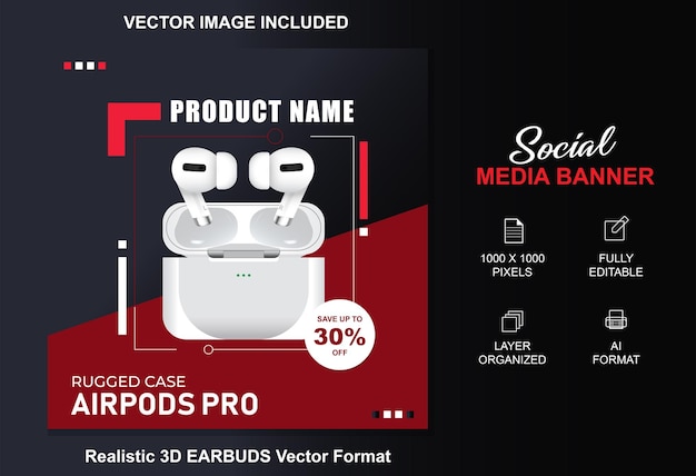 Vector wireless 3d vector earbuds and vector illustration format