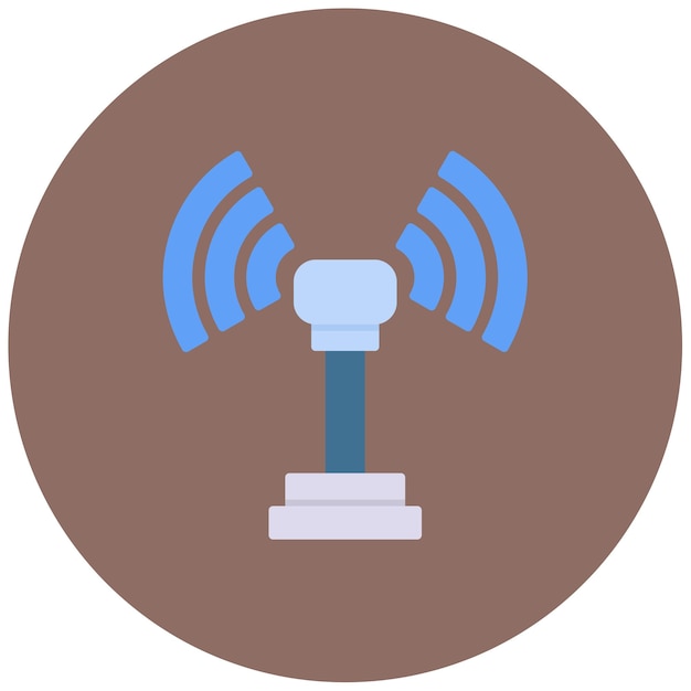 Wireless Flat Illustration