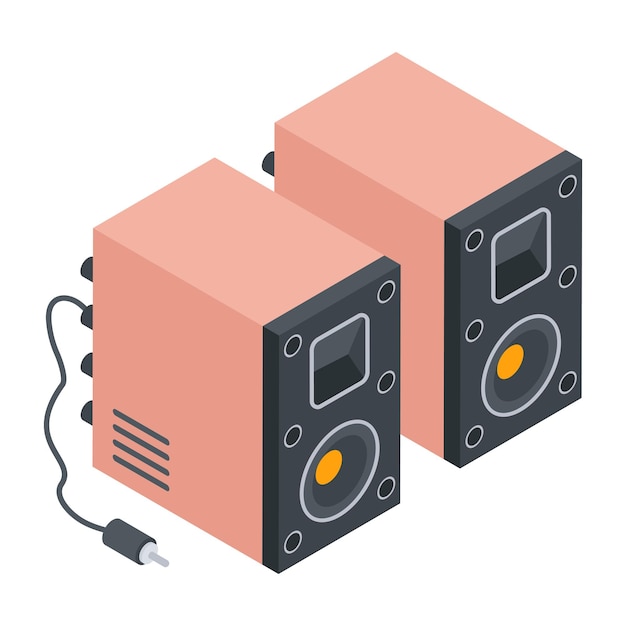 Wireless Gadgets Isometric Icon