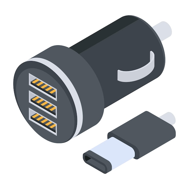 Wireless Gadgets Isometric Icon