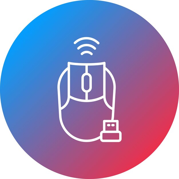 Wireless Mouse icon vector image Can be used for Computer and Hardware