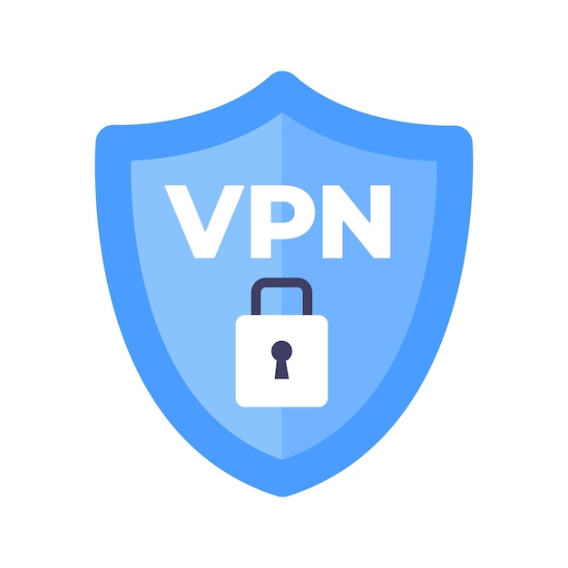 Wireless shield vpn wifi icon sign flat design vector illustration wifi internet signal symbols