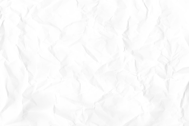 Wit gekneusd papier achtergrond met textuur