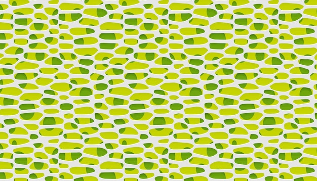 Wit net op groene stippen achtergrond Vector naadloos patroon