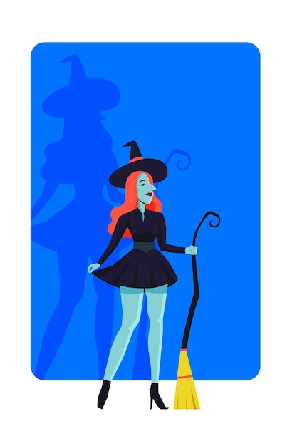 Witch Halloween Character