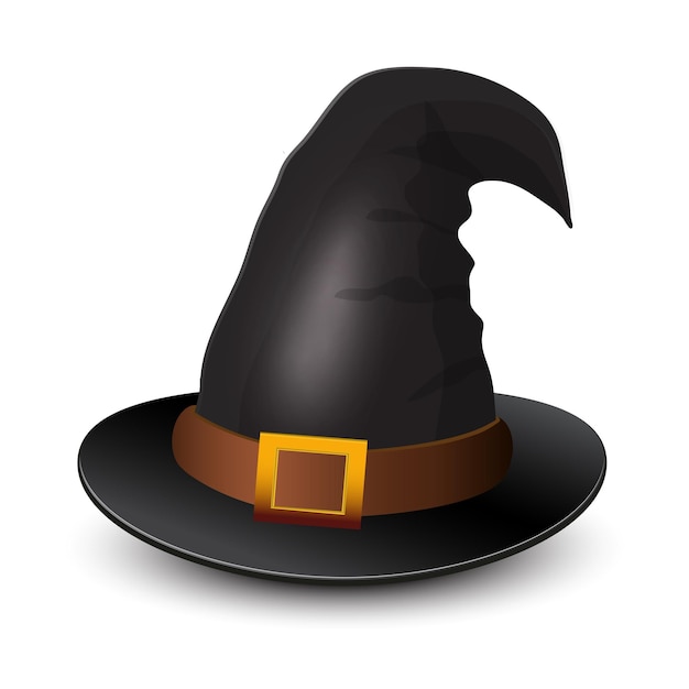 Witch Hat for Halloween Icon for Halloween