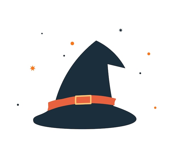 Vector witch hat icon