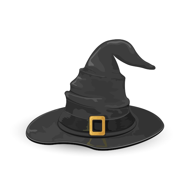 Vector witch hat