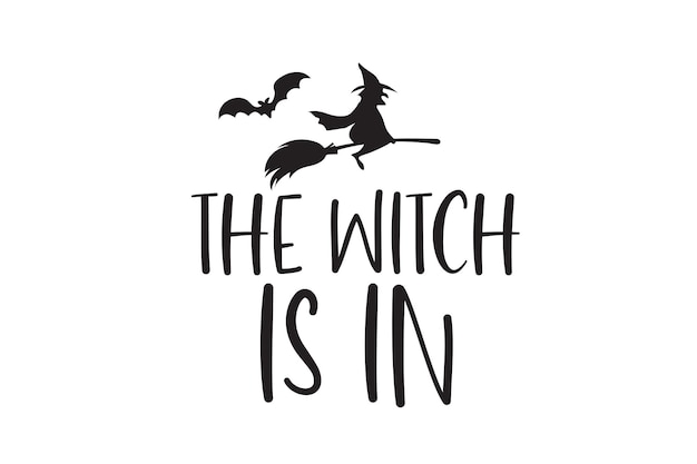 The Witch Is In Vector File