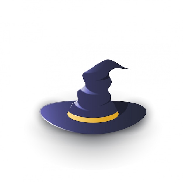 Witch's hat illustration