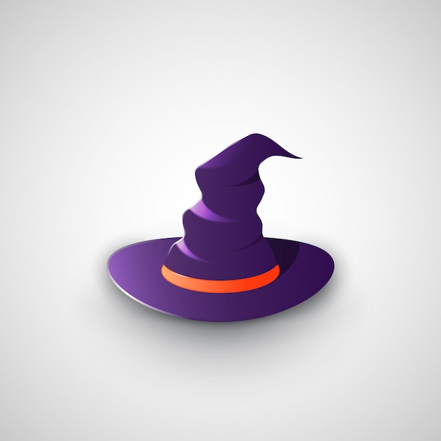 Vector witch's hat