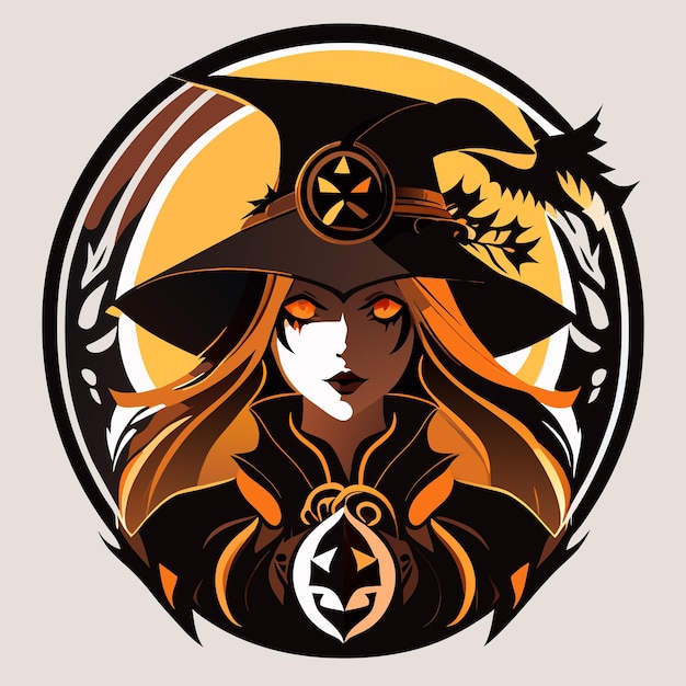 Witch Vector Illustration