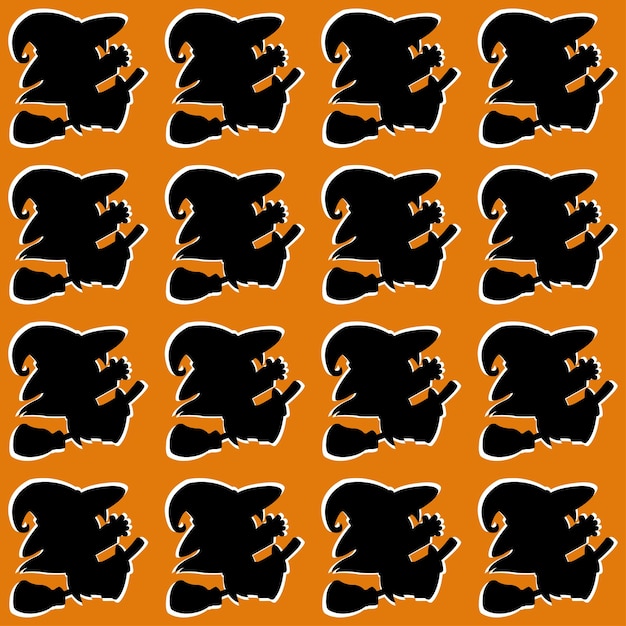 witch vector pattern 2