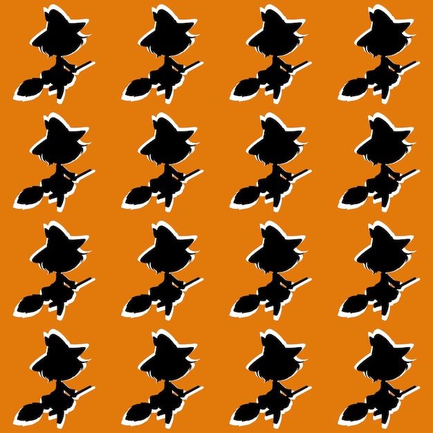 witch vector pattern 3