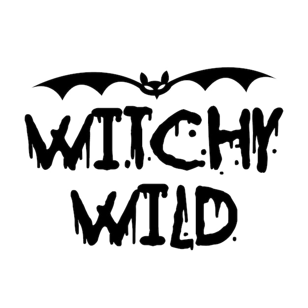 'Witchy Wild' Halloween T-shirtontwerp