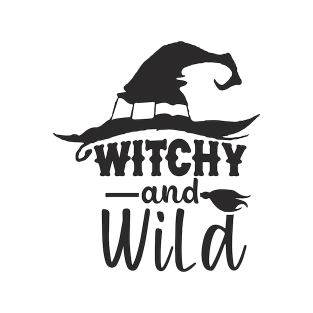 Witchy and wild logo design