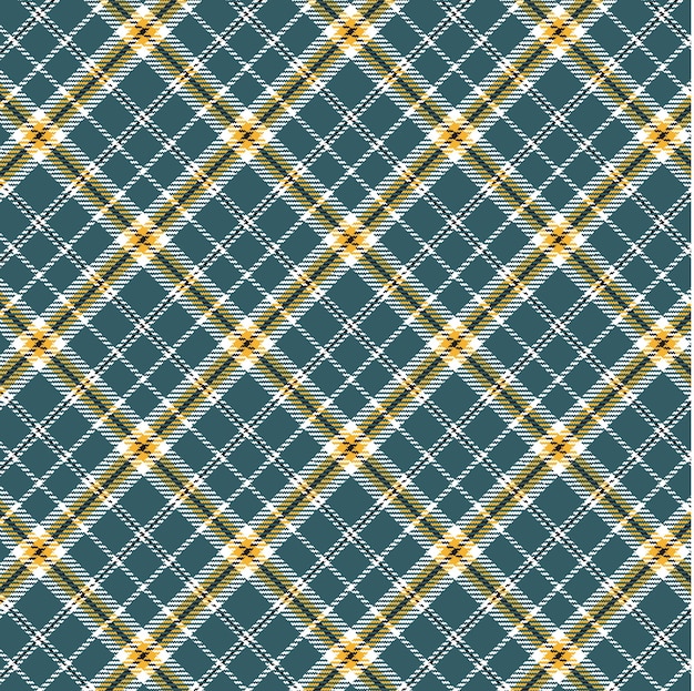 With a tartan check plaid background this vector fabric texture has a seamless design