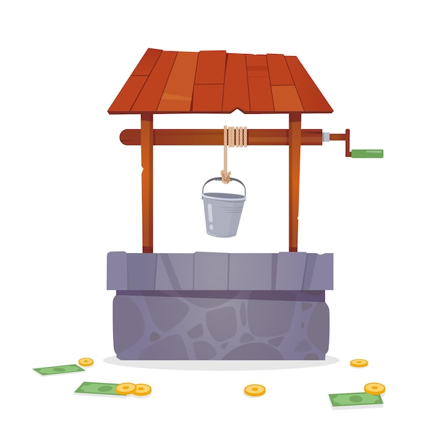 Withdrawing Money from Wishing Well