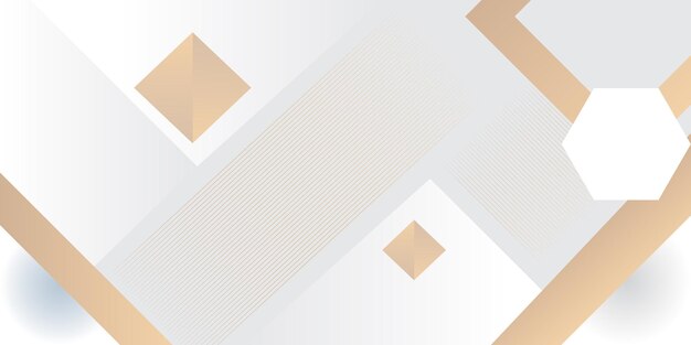 Witte achtergrond luxe met lijn goud