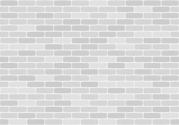 Witte bakstenen muur naadloze patroon