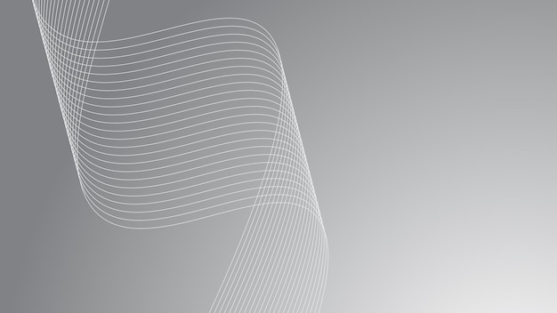 Witte en grijze abstracte gradiënt achtergrond behang vector afbeelding voor achtergrond of presentatie