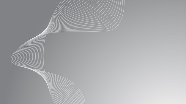 Witte en grijze abstracte gradiënt achtergrond behang vector afbeelding voor achtergrond of presentatie