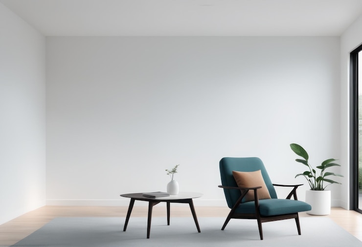 Vector witte en grijze kamer met bank in een witte kamer is er een groot raam witte en grijze kamer met