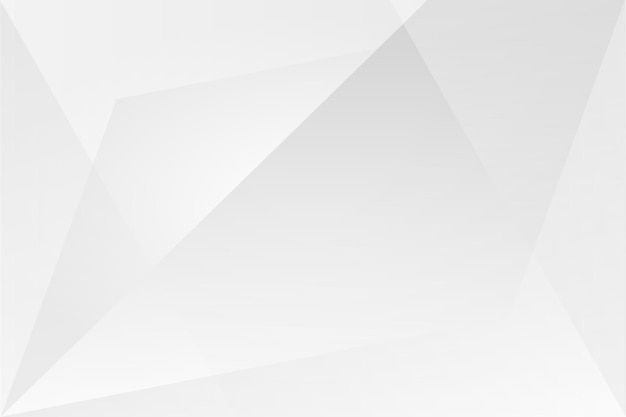 Witte geometrische abstracte achtergrond Vector abstracte elegante witte en grijze achtergrond