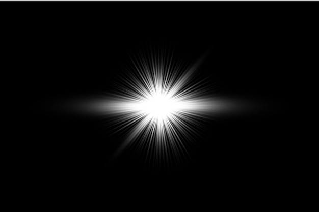 Witte gloeiende lichte transparante achtergrond
