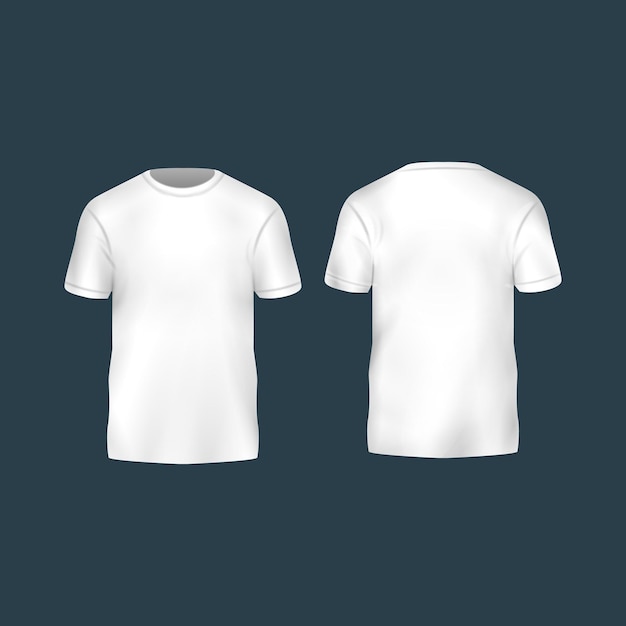 Witte T-shirt mockup