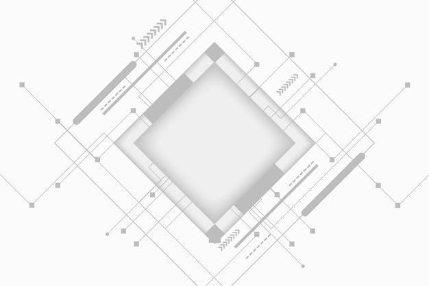 Witte technische achtergrond