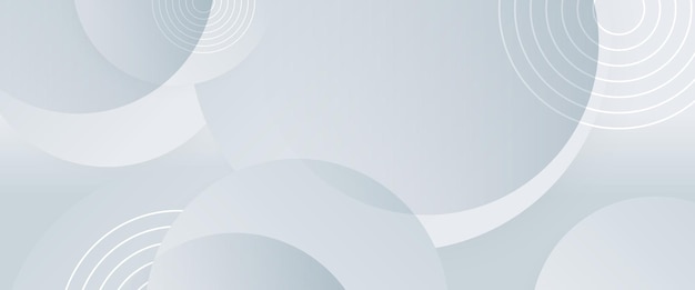 Witte vector abstracte geometrische vormen banner voor cover design boek design poster cd cover flyer website achtergronden of reclame