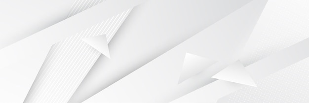 Witte vector abstracte grafische ontwerp banner patroon achtergrond sjabloon
