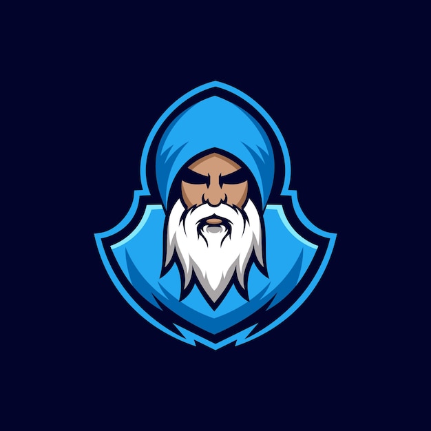 Vector wizard esports logo