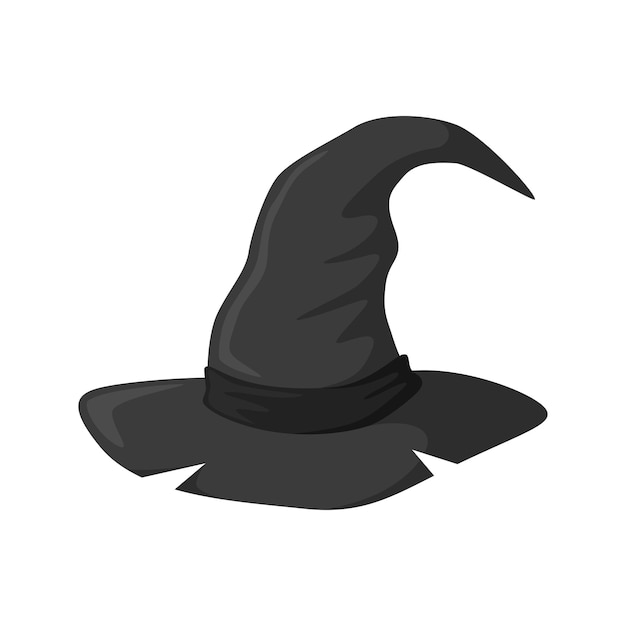 Wizard hat isolated on white background