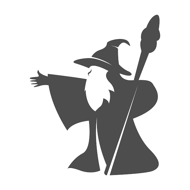 Wizard logo icon design