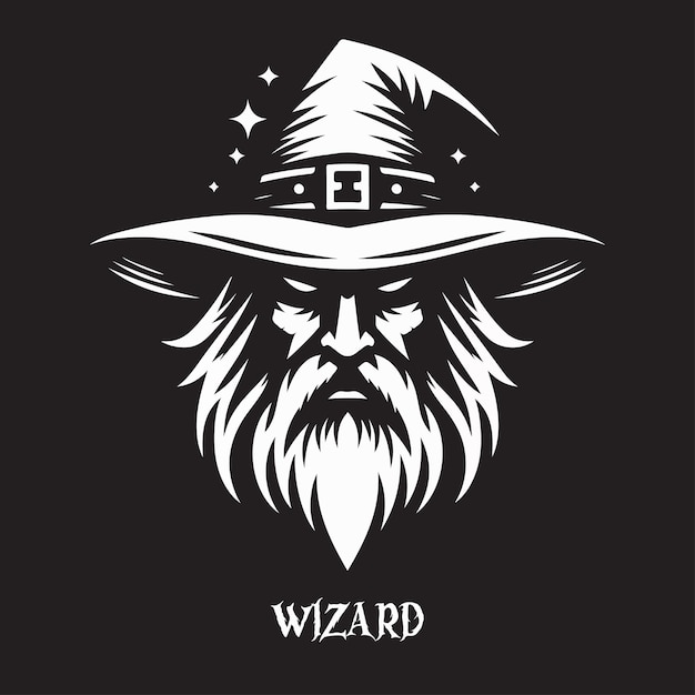 wizard logo template