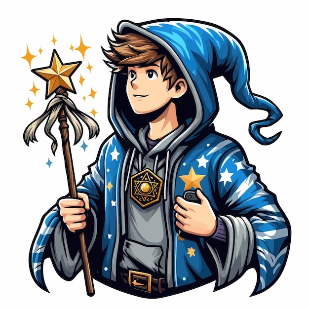 Wizard vector