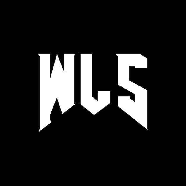 wls letter logo design for technology company wls logo design black and white color combination wls logo wls vector wls design wls icon wls alphabet wls typography logo design