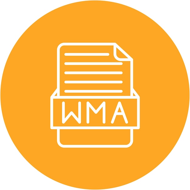 WMA ベクトルイラストのスタイル