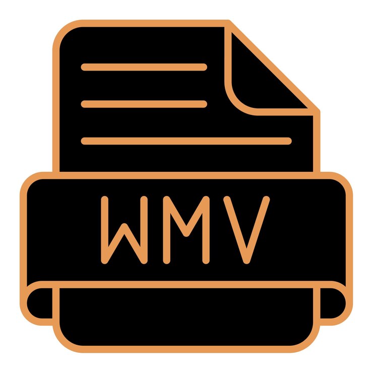 Vector wmv icon