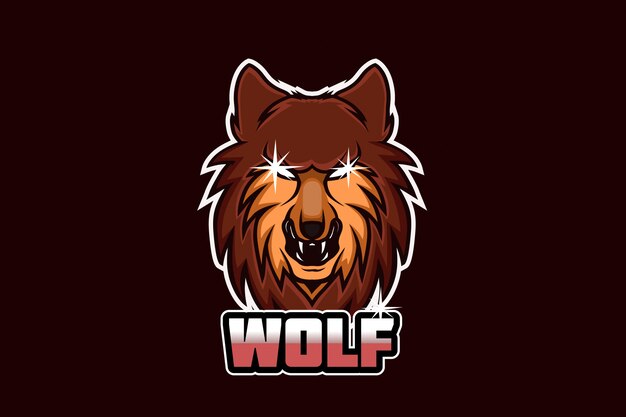 Wolf e sport team logo 