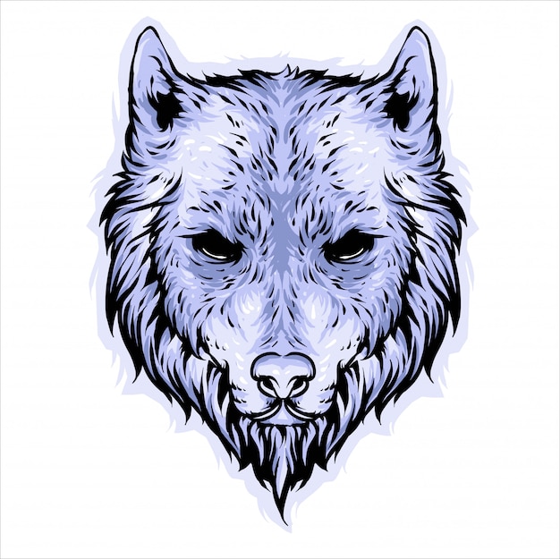 Wolf head 