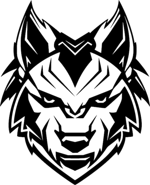 Wolf High Quality Vector Logo Vector illustratie ideaal voor T-shirt grafiek