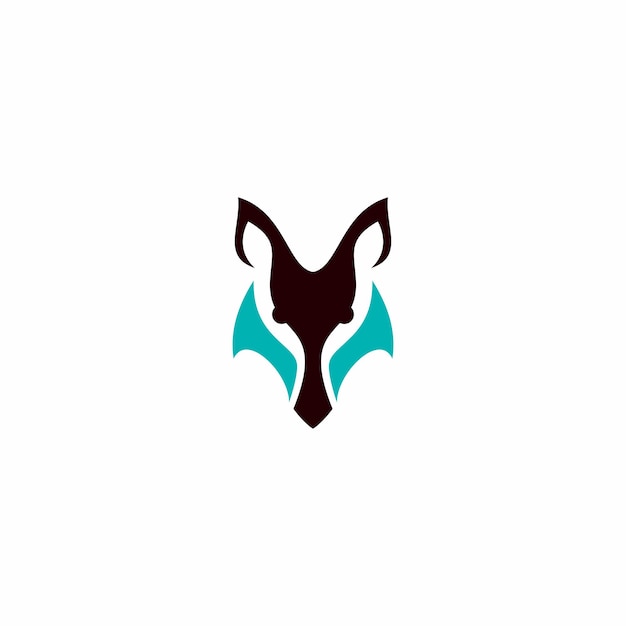 wolf hoofd abstracte lijn logo ontwerp, wolf logo