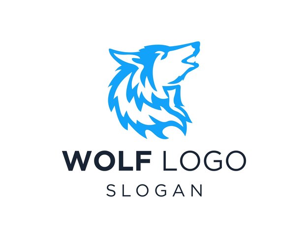 Premium Vector | Wolf logo design