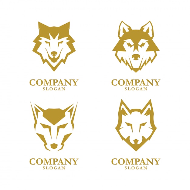 Wolf logo design