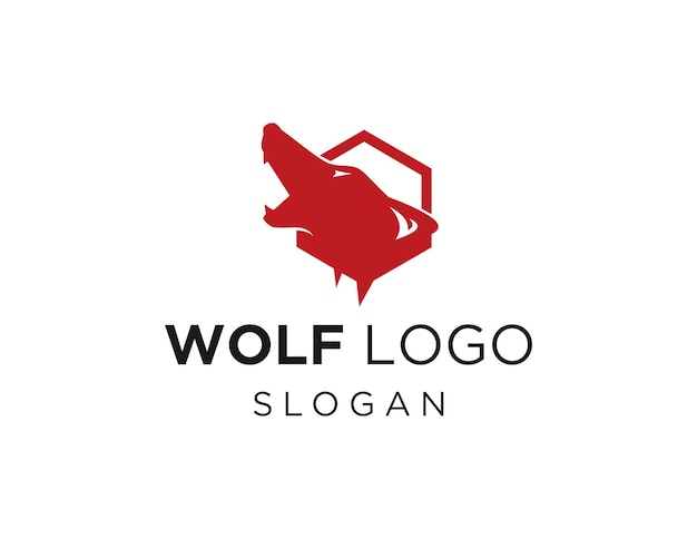 Wolf logo ontwerp